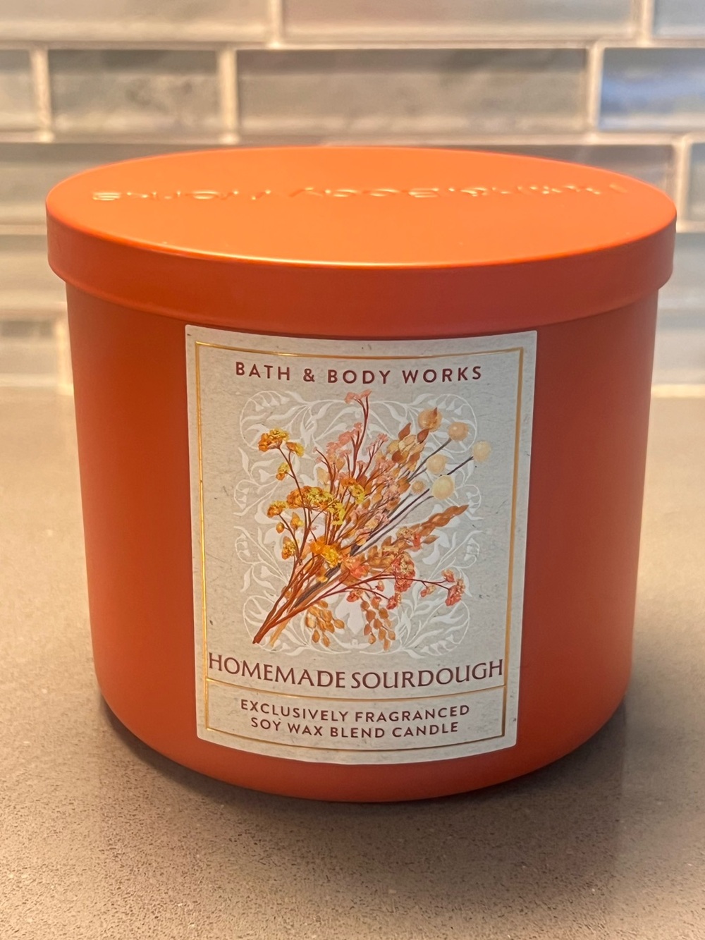 Bath & Body Works Homemade Sourdough Candle